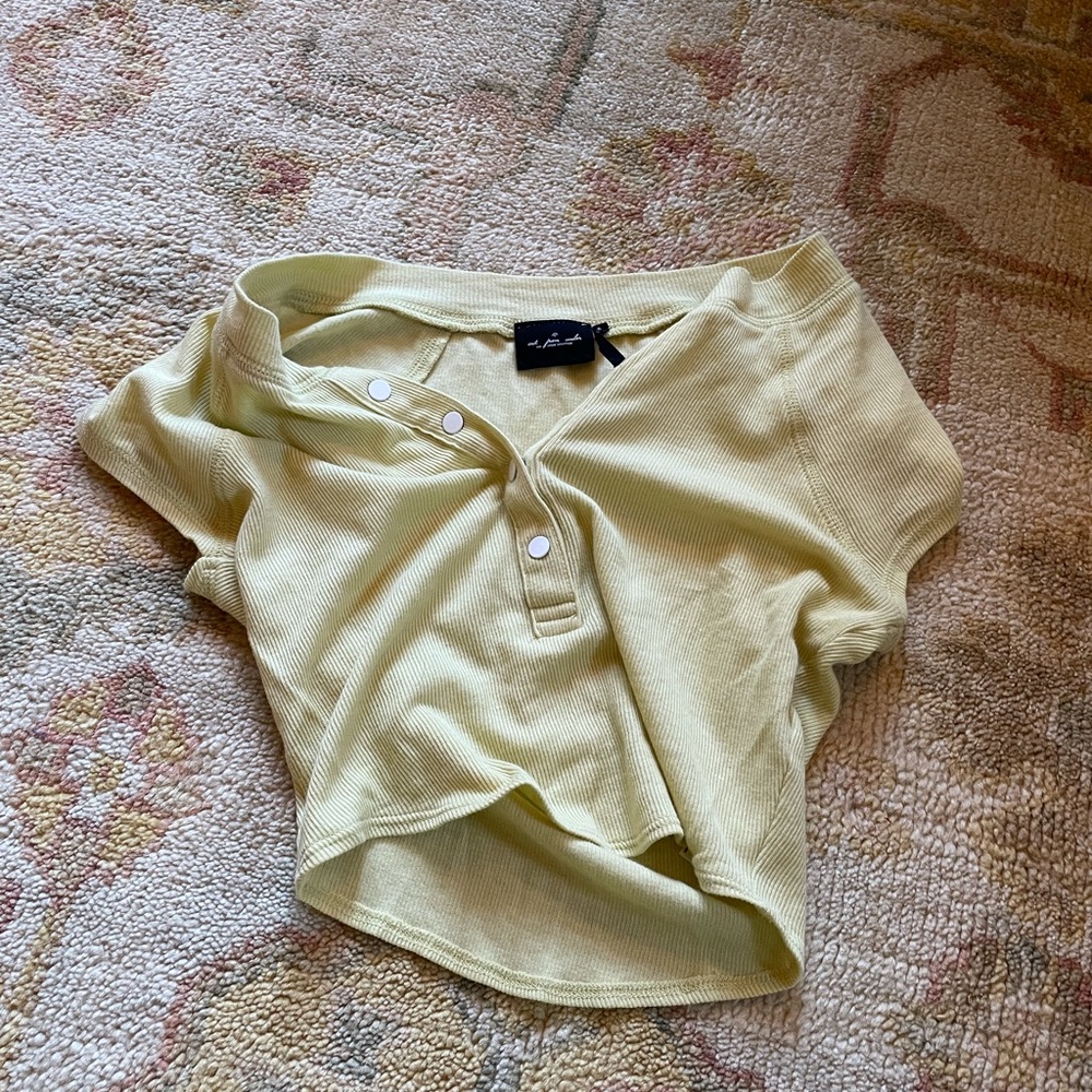 cropped hendley tee